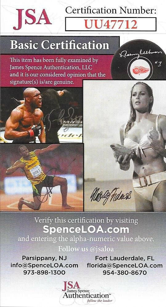 Megan Anderson signed UFC 8x10 photo autographed 4 JSA Certified