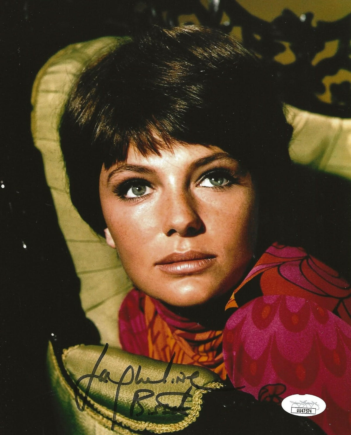 Jacqueline Bisset Actress signed Young Hot 8x10 photo autographed 5 JSA 