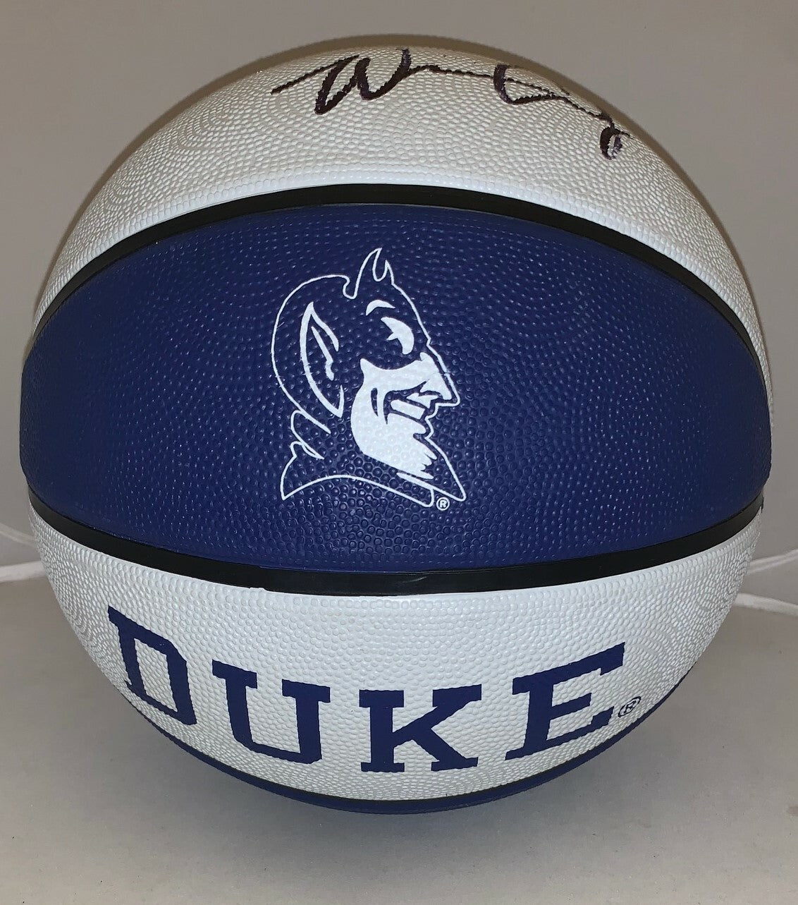 Wendell Carter Jr. signed Duke Blue Devils F/S Logo Basketball autographed JSA