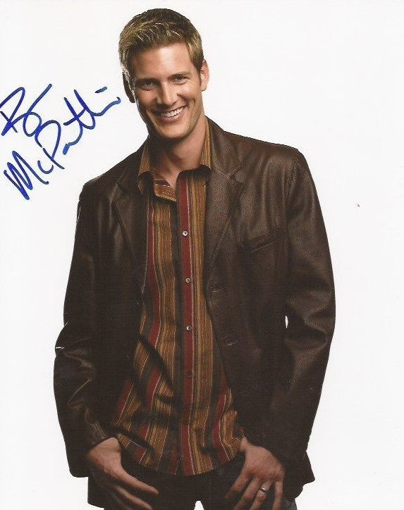 Ryan McPartlin signed Chuck 8x10 photo Devon Woodcomb Captain Awesome 5
