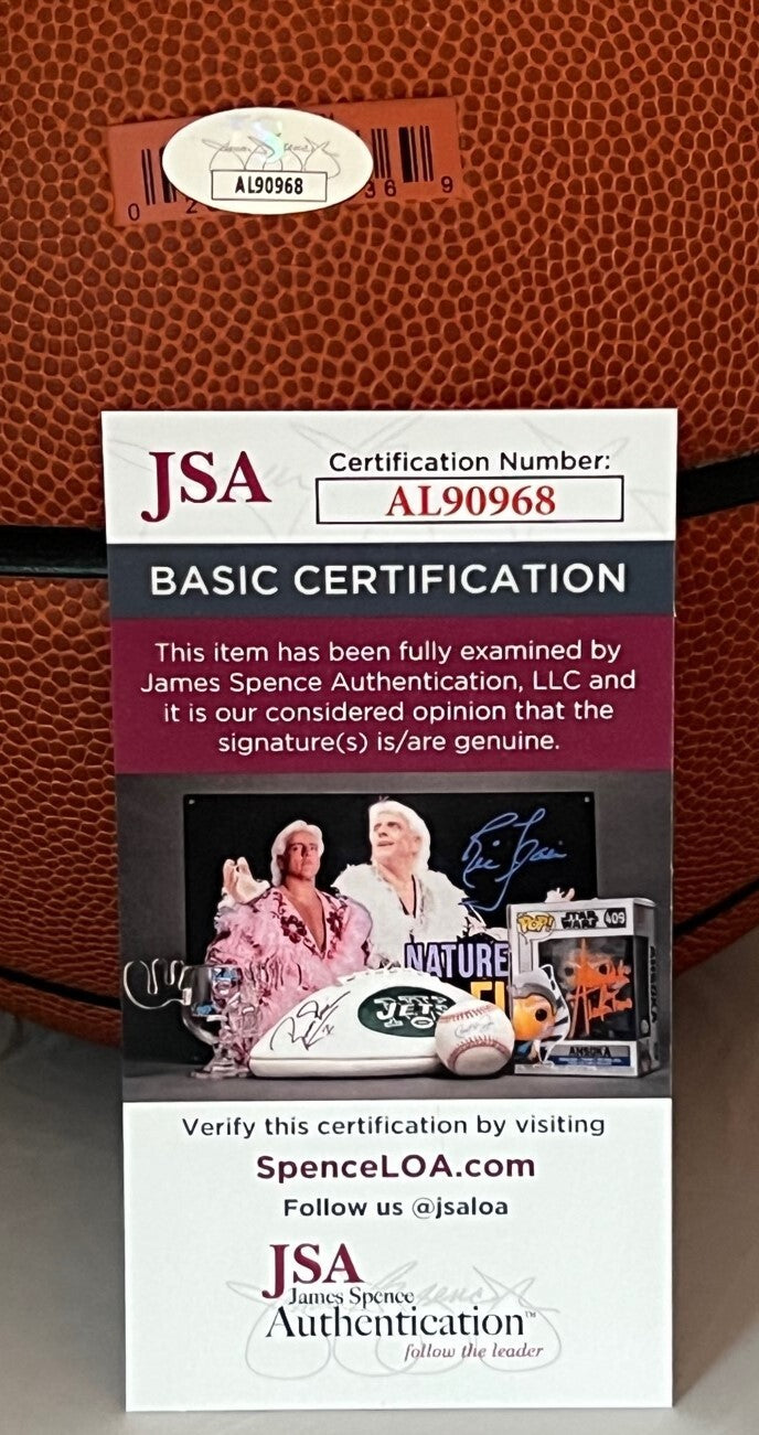 Keyontae Johnson Kansas State Wildcats signed F/S NCAA Basketball Ball JSA