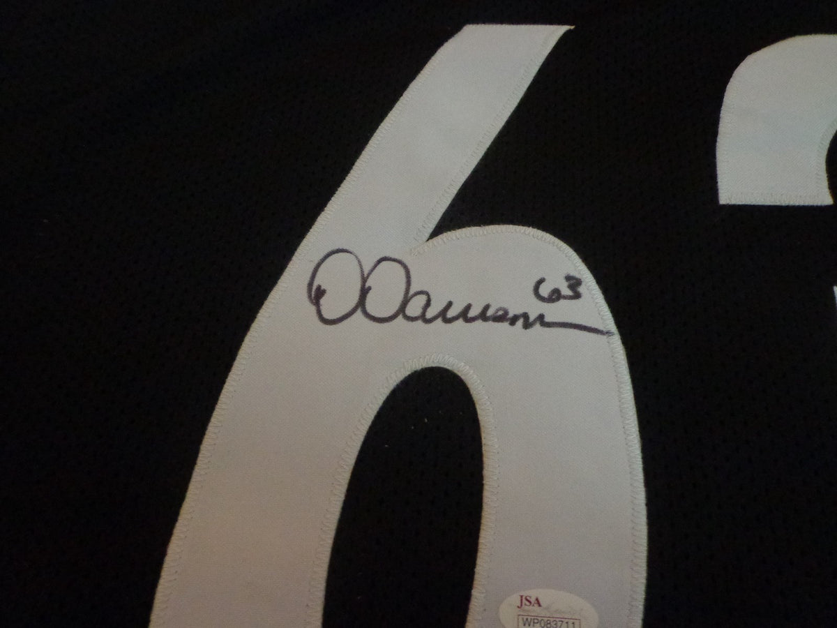 Dermontti Dawson signed Pittsburgh Steelers jersey autographed HOF JSA Witnessed