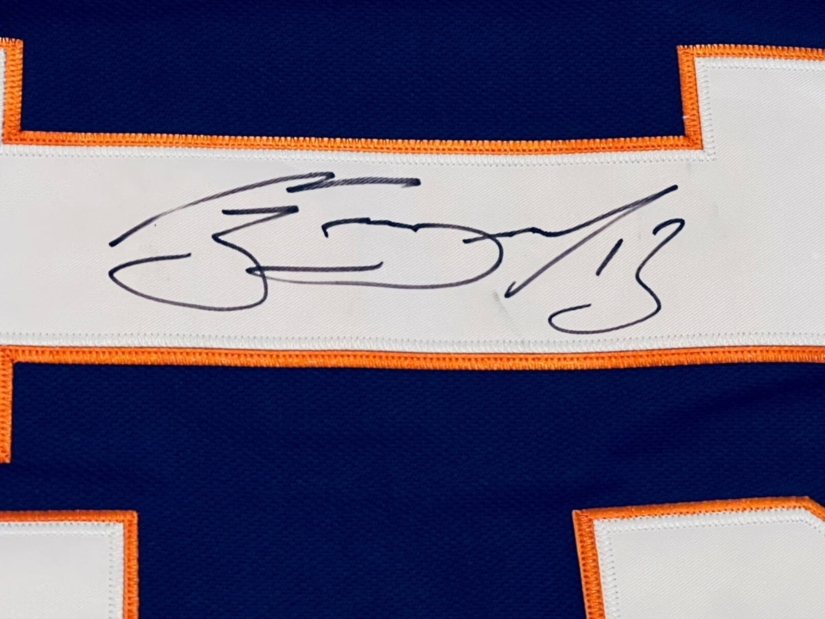 Mathew Barzal signed New York Islanders jersey autographed Beckett COA
