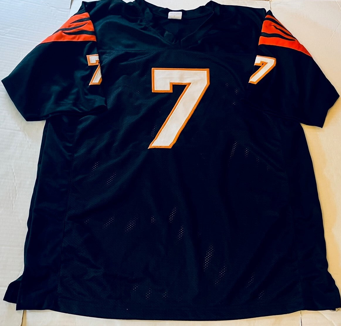 Boomer Esiason Cincinnati Bengals signed Custom jersey autographed #7 JSA