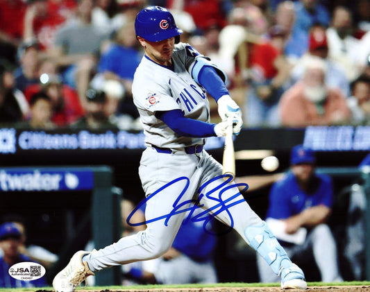 Alex Bregman signed Chicago Cubs 8x10 photo autographed #3 JSA COA