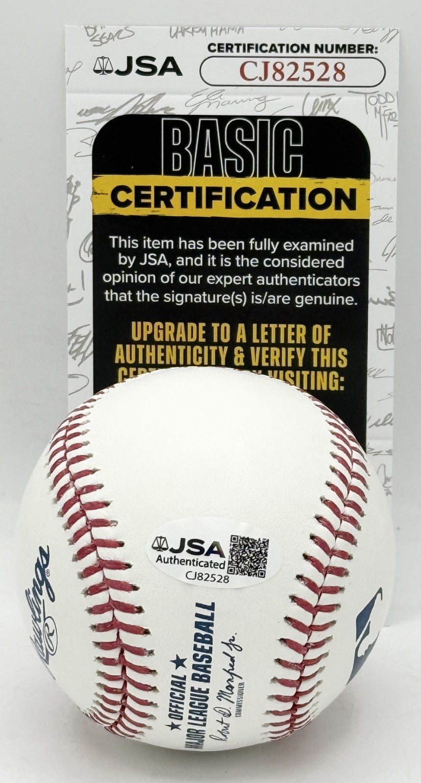 Bubba Watson Masters Winner Golf signed Official MLB Baseball Ball JSA