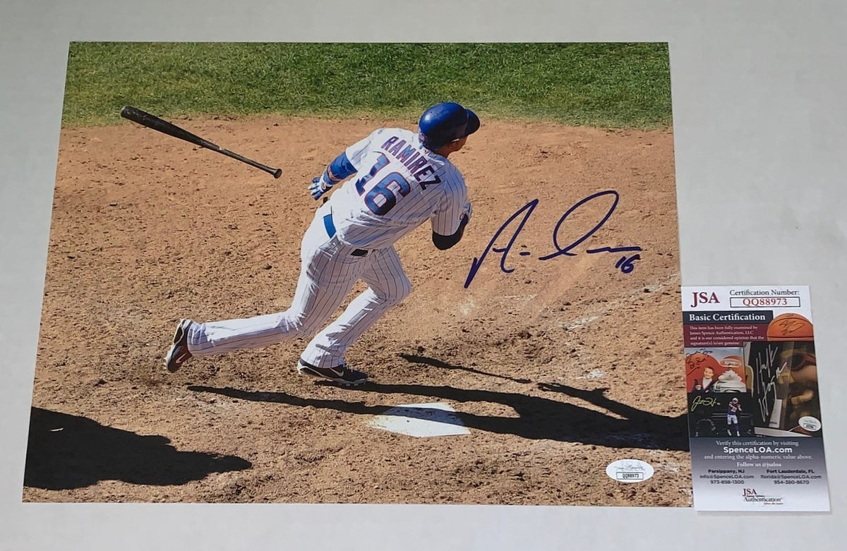 Aramis Ramirez signed Chicago Cubs 11x14 photo autographed JSA