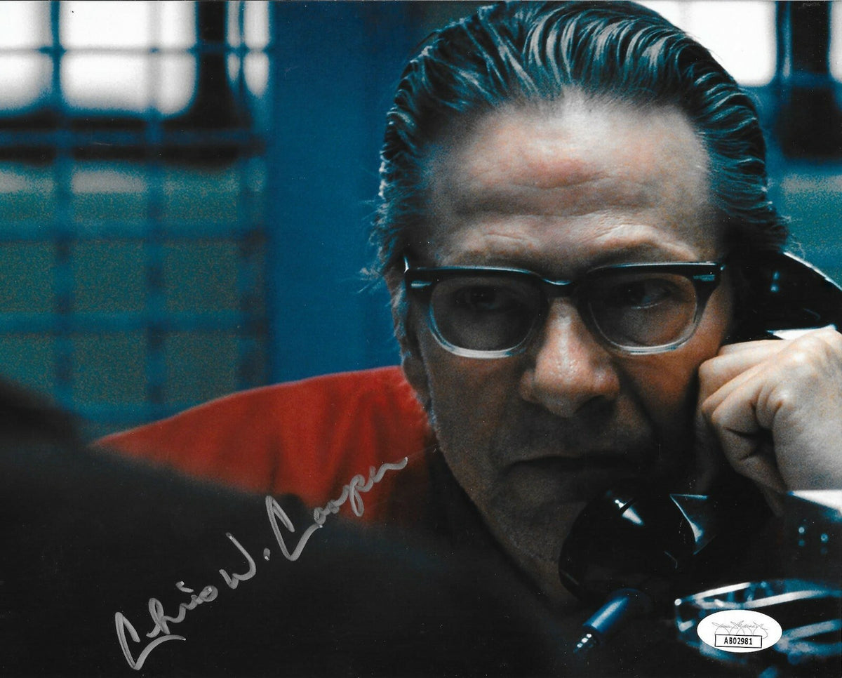 Chris Cooper signed The Town 8x10 photo autographed Stephen MacRay JSA