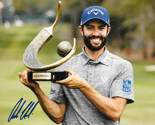 Adam Hadwin signed PGA Golf 8x10 photo autographed 2