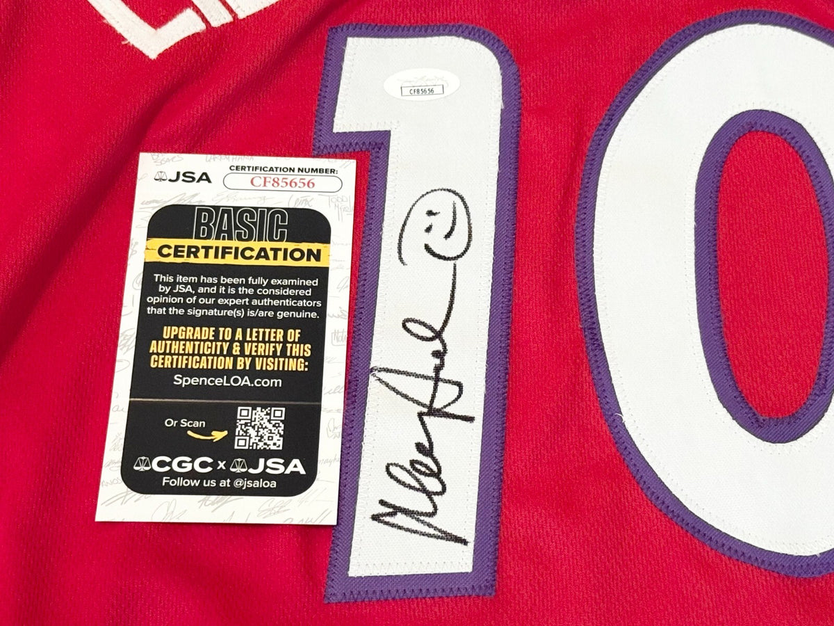 Nancy Lieberman Phoenix Mercury signed Custom jersey autographed JSA