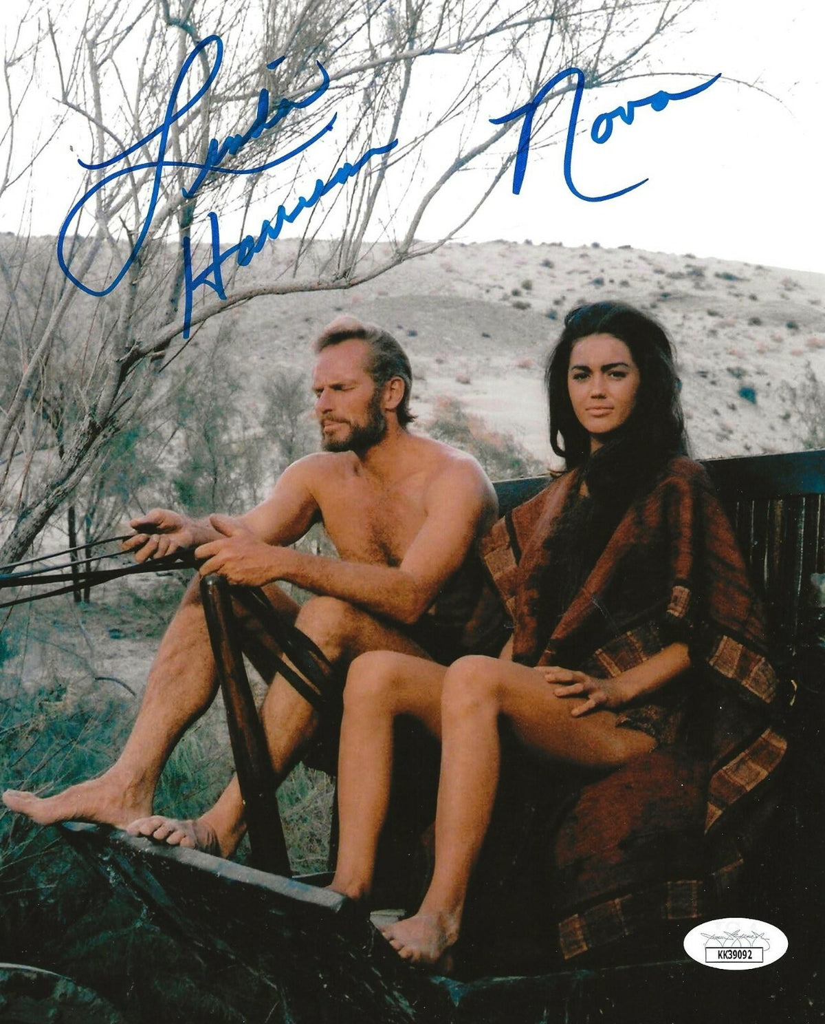 Linda Harrison signed Planet of the Apes 8x10 photo autographed Nova 6 JSA