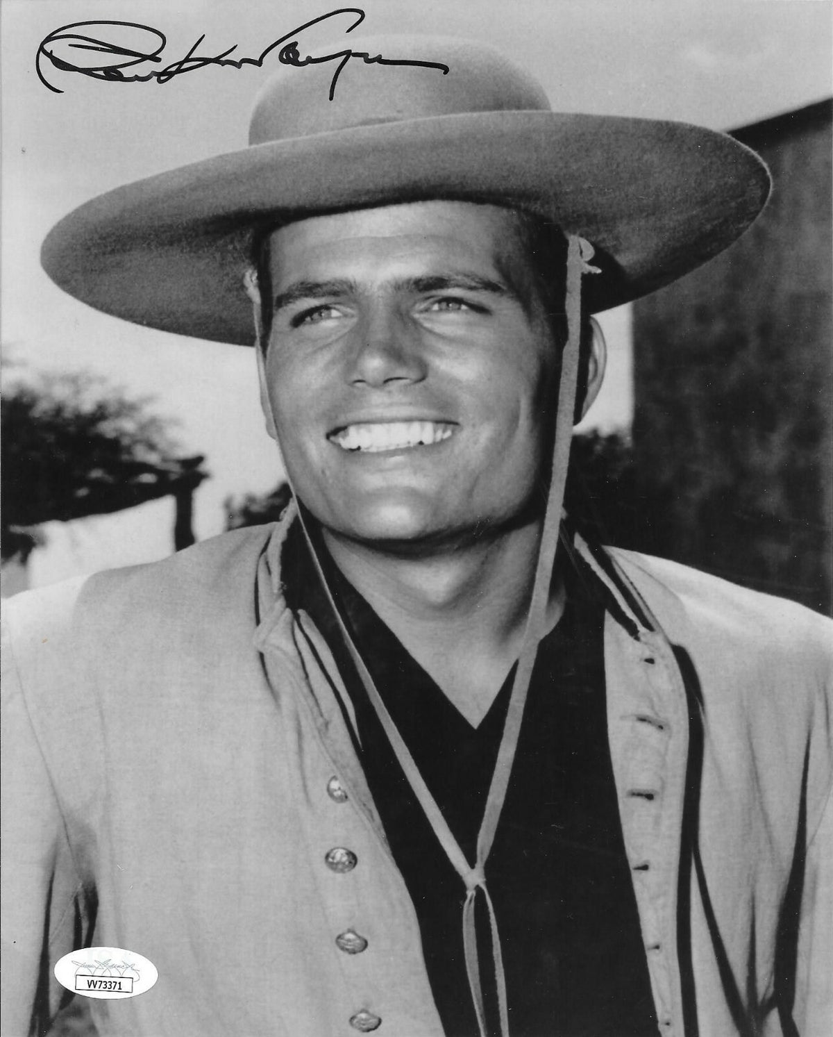 Patrick Wayne signed The Alamo 8x10 photo autographed 2 JSA Certified