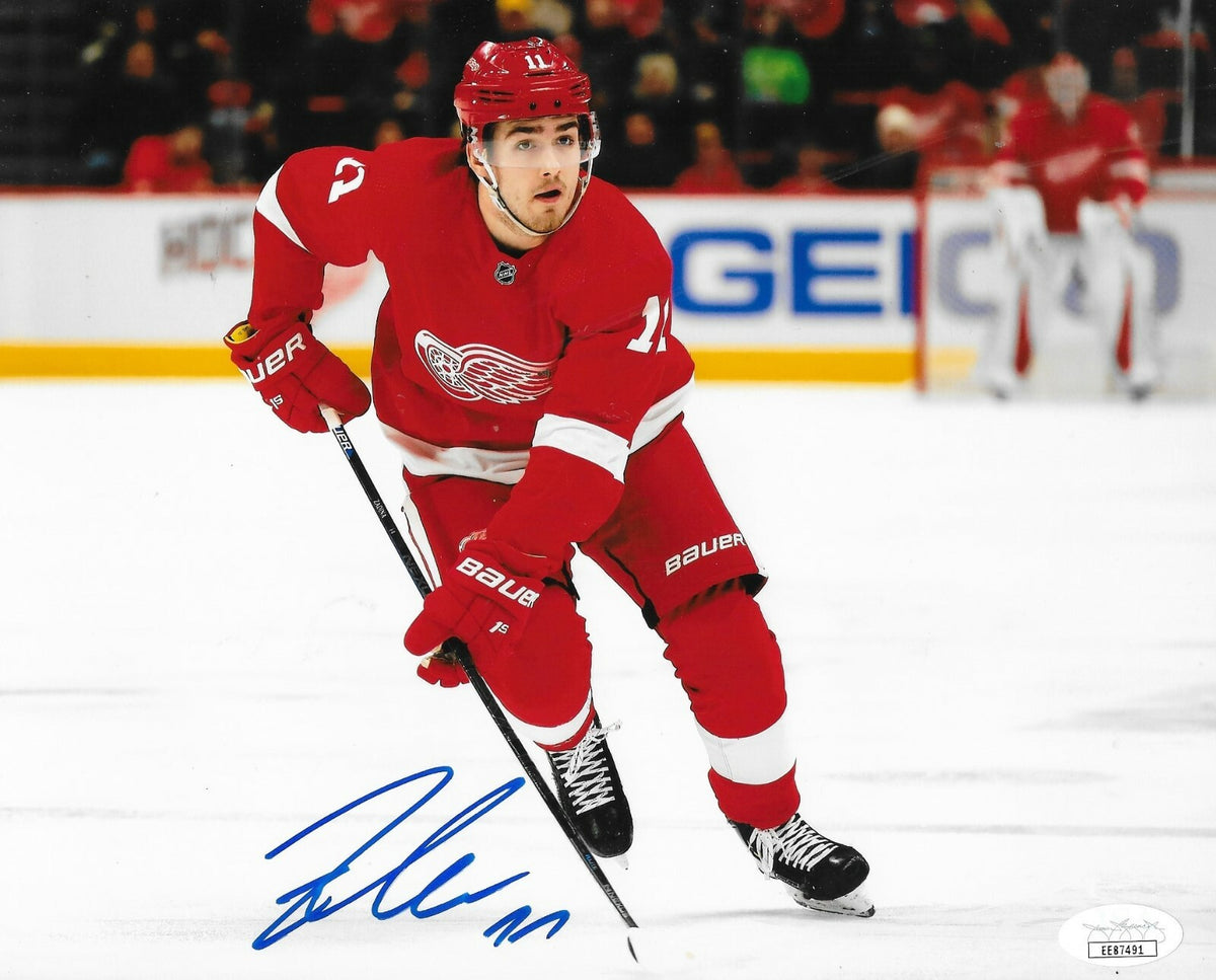 Filip Zadina signed Detroit Red Wings 8x10 photo autographed 3 JSA
