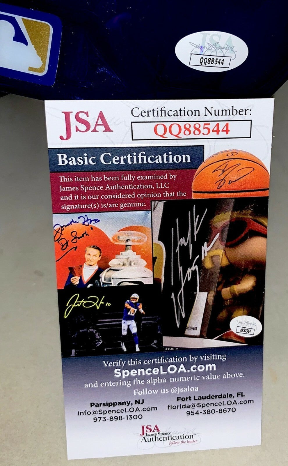 Brian McRae signed Kansas City Royals F/S Batting Helmet autographed JSA