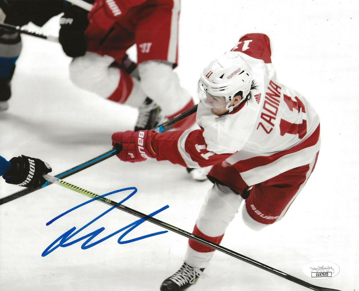 Filip Zadina signed Detroit Red Wings 8x10 photo autographed 5 JSA