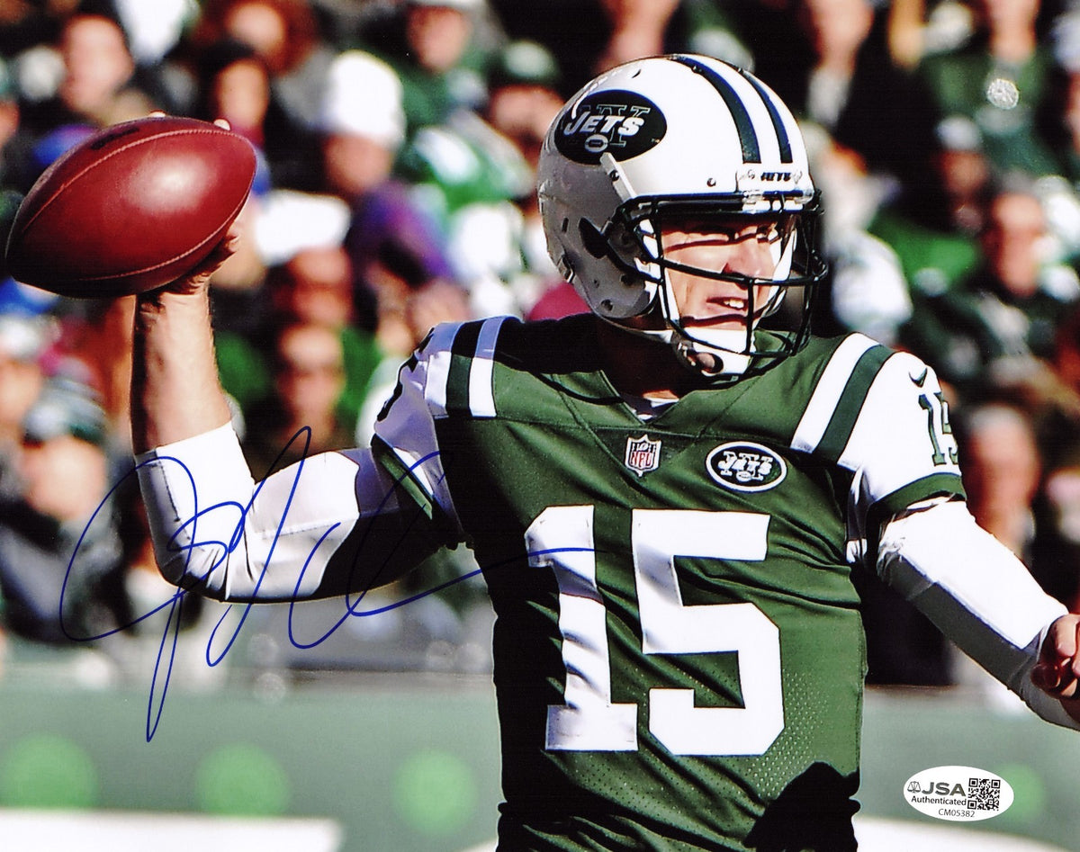 Josh McCown signed New York Jets 8x10 photo autographed JSA
