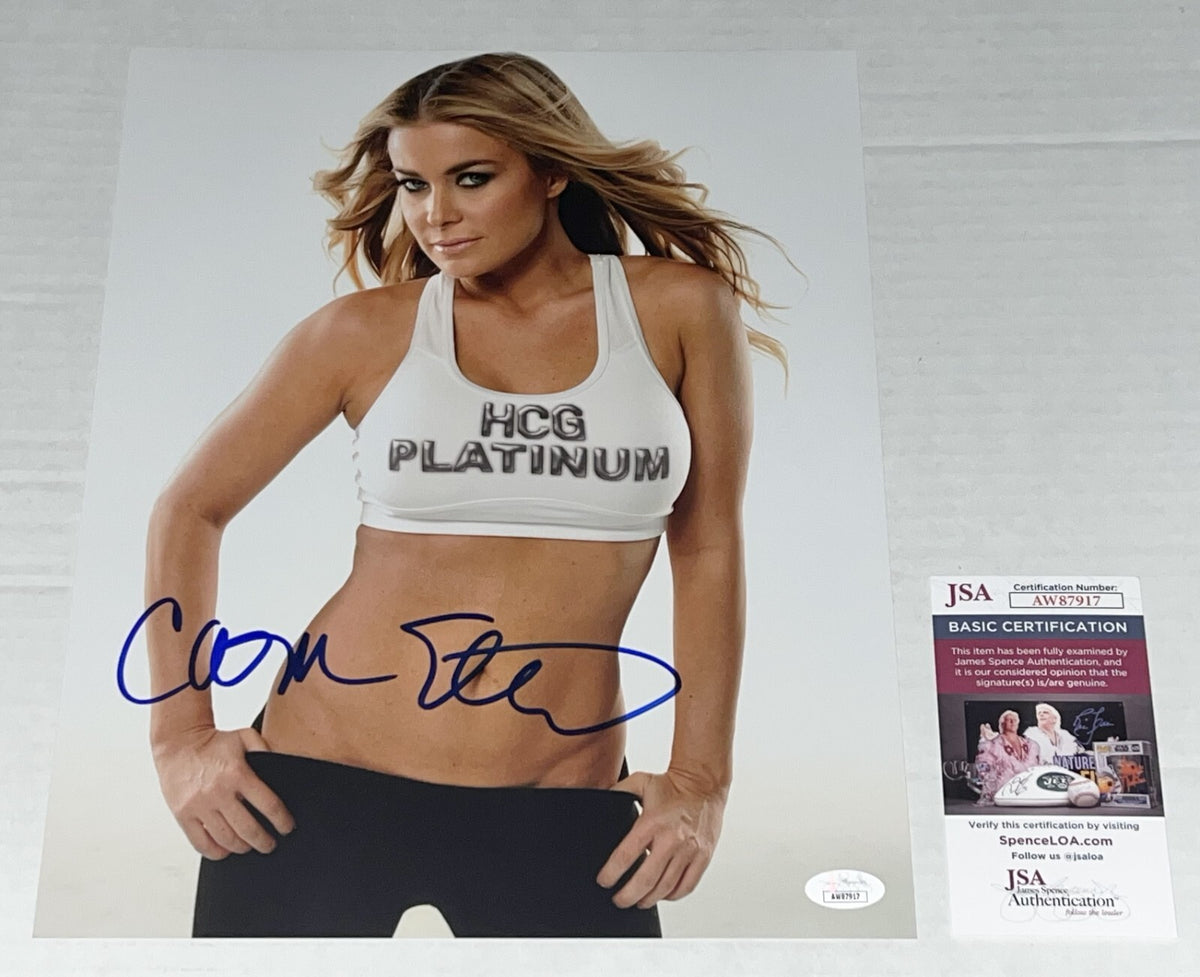 Carmen Electra signed Sexy 11x14 photo autographed Hot #19 JSA Certified