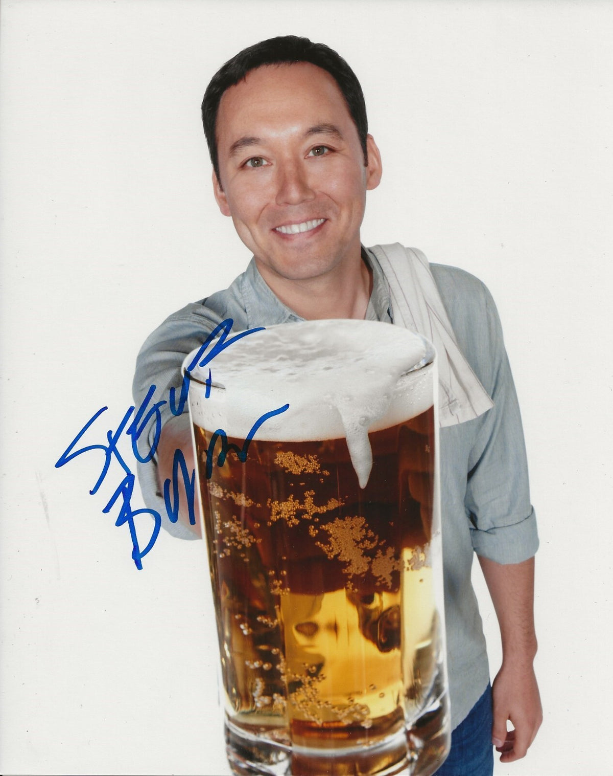 Steve Byrne signed Sullivan & Son 8x10 photo autographed Steve Sullivan #4