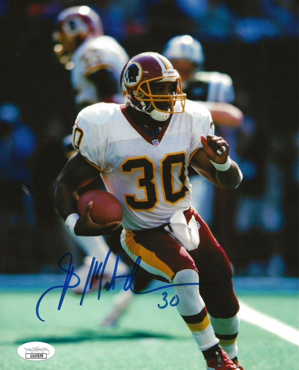 Brian Mitchell signed Washington Redskins 8x10 photo autographed 3 JSA