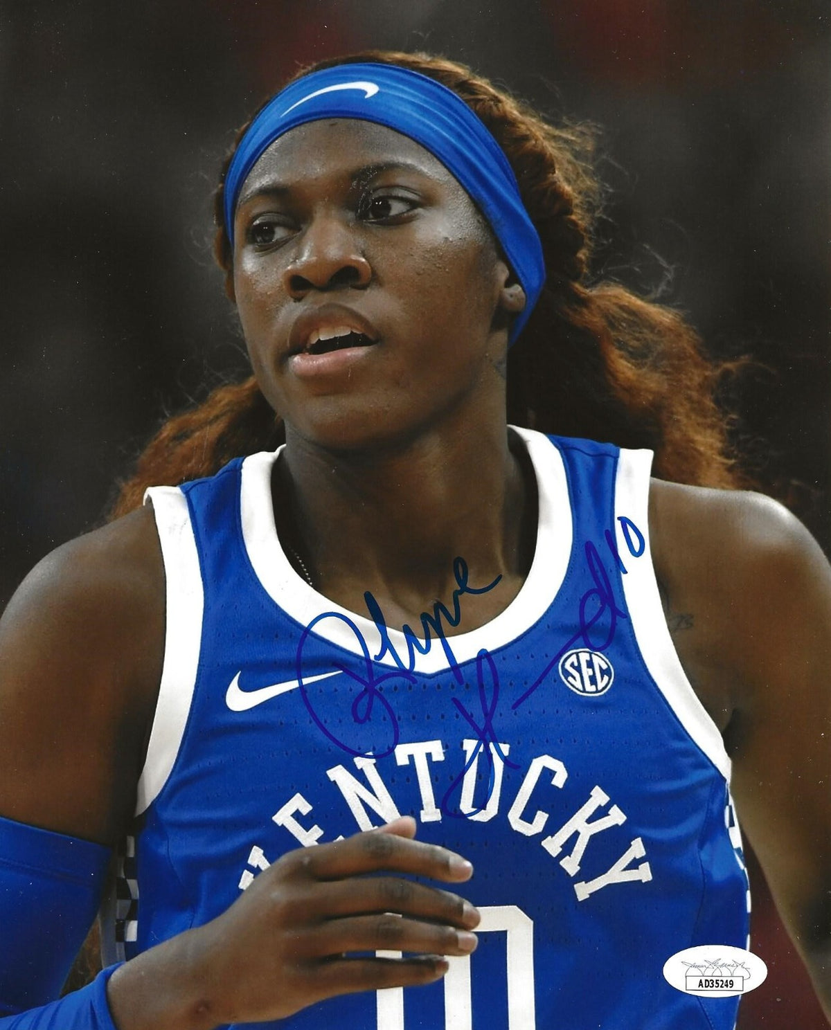 Rhyne Howard Dream signed Kentucky Wildcats 8x10 photo autographed 4 JSA
