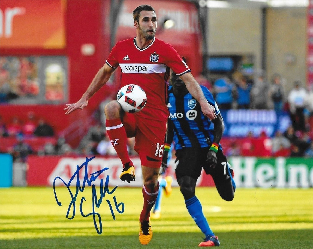Jonathan Campbell signed Chicago Fire MLS Soccer 8x10 photo autographed 4