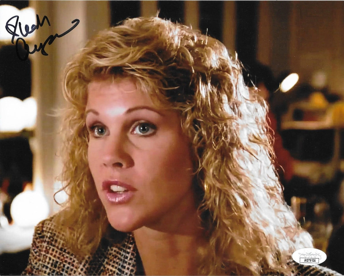 Leah Ayres signed Bloodsport 8x10 photo autographed Janice Kent #2 JSA Certified