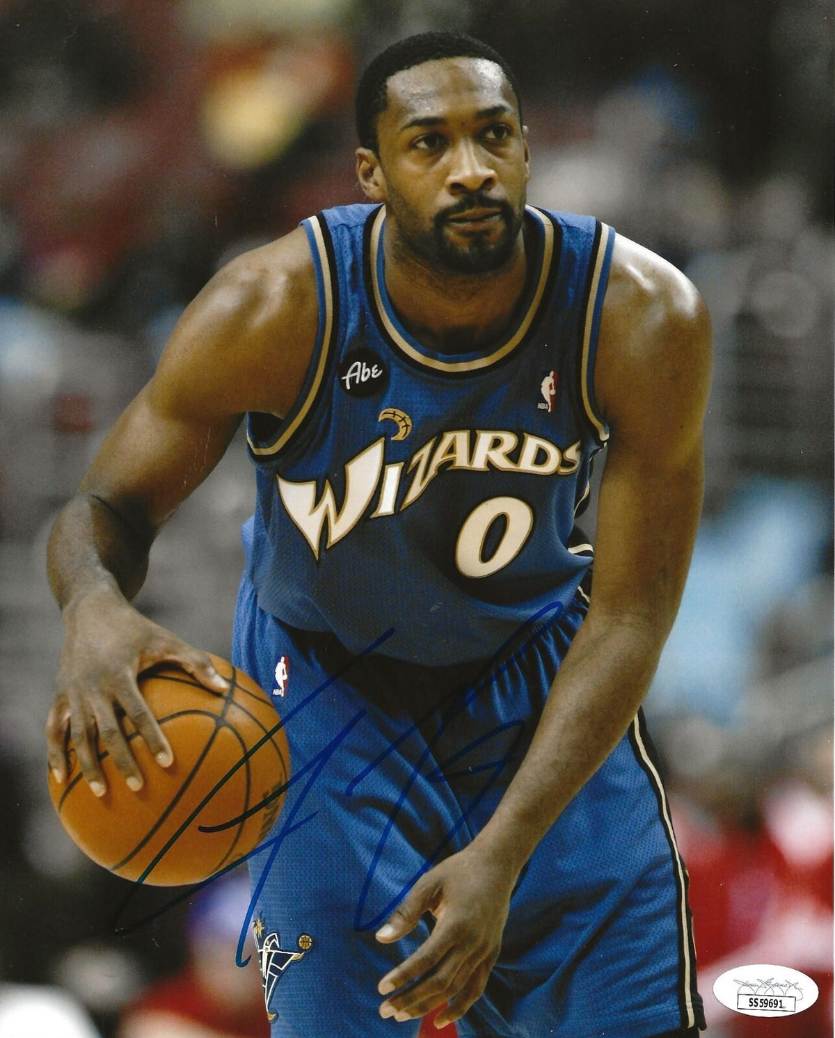 Gilbert Arenas signed Washington Wizards 8x10 photo autographed 10 JSA