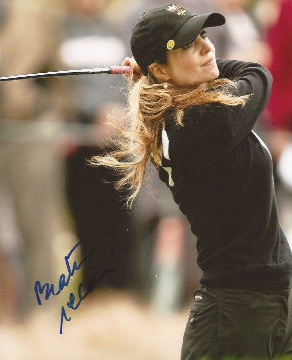 Beatriz Recari LPGA Golf signed 8x10 photo autographed Spain 2