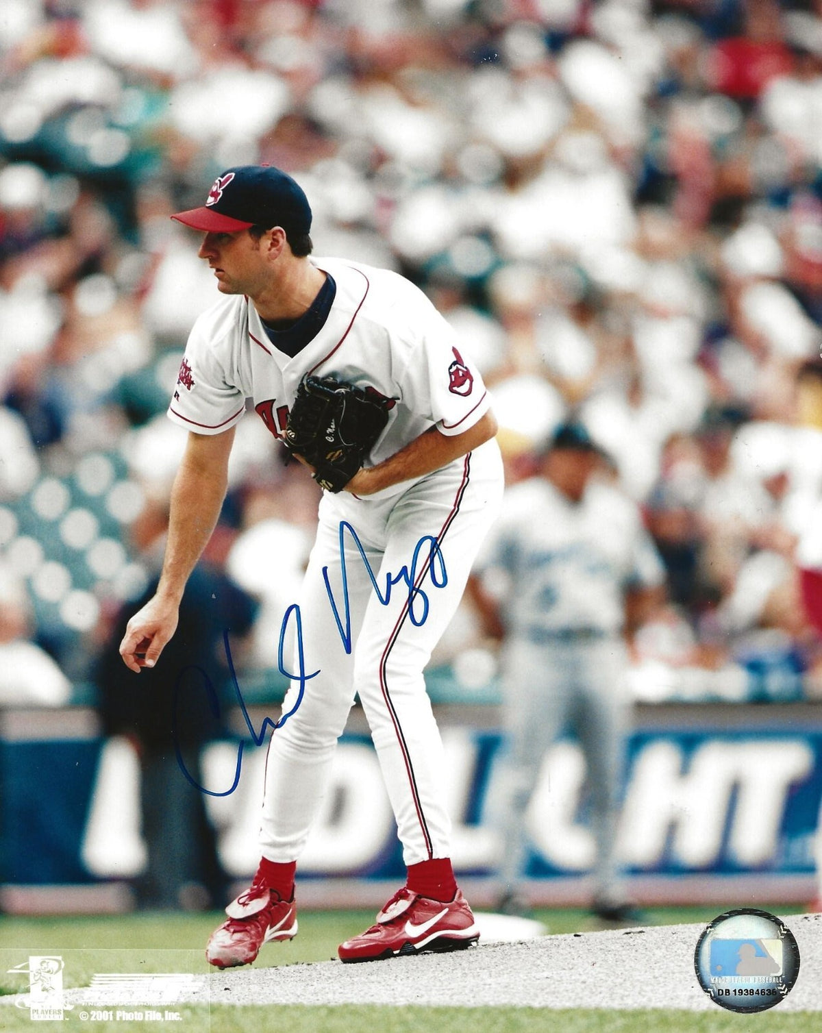 Charles Nagy signed Cleveland Indians 8x10 photo autographed 3