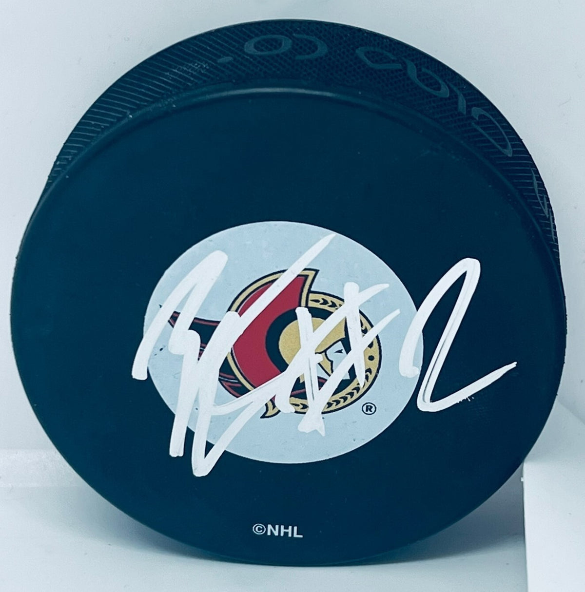 Artem Zub signed Ottawa Senators Puck autographed