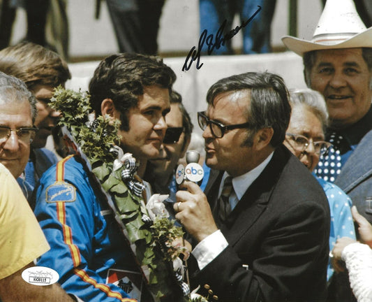 Al Unser Sr. Indy 500 signed Racing 8x10 photo autographed Big Al 5 JSA