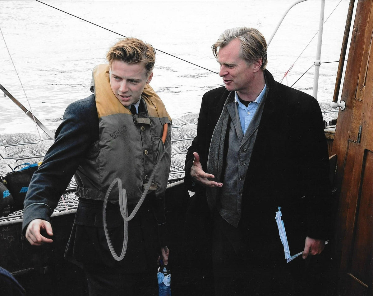 Jack Lowden signed Dunkirk 8x10 photo autographed Collins