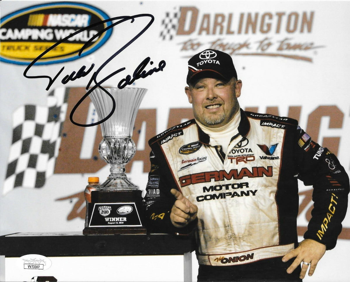 Todd Bodine The Onion NASCAR signed 8x10 photo autographed 4 JSA Certified